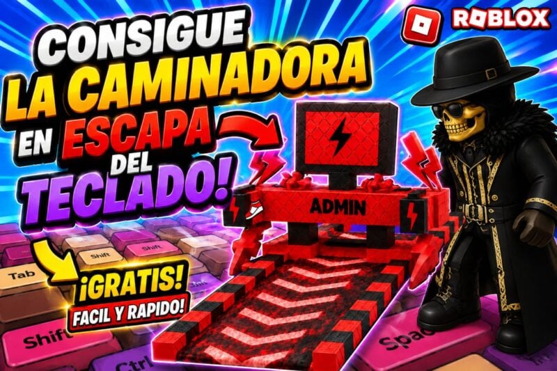 Cómo obtener la caminadora gratis en Roblox sin gastar Robux
